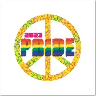 Pride Peace 2023 Posters and Art